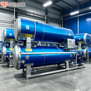 Factory Manufacturer Retort Hot Water Bath Immersion Sterilizer Retort for Sauce Pouch, Ketchup, Meat Purees