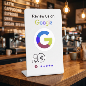 แท่นวางแสดงผลแบบกันน้ำ RFID NFC PVC สำหรับร้านอาหาร โรงแรม คาเฟ่ และร้านค้าปลีก - บัตรแสดงความคิดเห็นของลูกค้า - Product Image 3