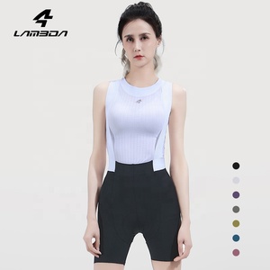 Pantalones Cortos de Ciclismo para Mujer <span class=keywords><strong>LAMEDA</strong></span>, de Secado Rápido, Resistentes al Viento, Anti-UV, Transpirables, Sin Costuras, 75% Nailon, 25% [material diferente, si se menciona en el original], Diseño Moderno - Product Image 3