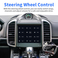 Autoradio stéréo 8.4 pouces Navigation GPS pour Porsche Cayenne Macan Panamera Android 2010-2017 avec CarPlay Bluetooth Mirror Lin