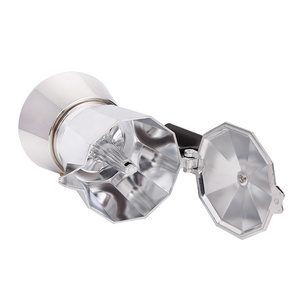 ¡Oferta! cafetera moka profesional manual <span class=keywords><strong>de</strong></span> aluminio y acero inoxidable - Product Image 5