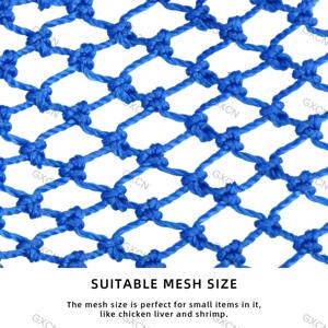 Sacs <span class=keywords><strong>à</strong></span> appâts en filet avec fermeture en caoutchouc, accessoires pour la pêche au homard, aux crabes et <span class=keywords><strong>à</strong></span> la pêche au silure - Product Image 2