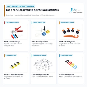 Entretoises <span class=keywords><strong>en</strong></span> plastique <span class=keywords><strong>en</strong></span> forme de U <span class=keywords><strong>pour</strong></span> carrelage, entretoises de joint <span class=keywords><strong>pour</strong></span> carrelage <span class=keywords><strong>en</strong></span> céramique et porcelaine, aide à la pose et à l'insertion des joints de carrelage - Product Image 2
