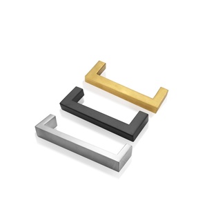 ลูกบิดประตูสแตนเลสพร้อมที่จับที่เรียบง่ายสำหรับตู้ตู้เสื้อผ้าตู้เสื้อผ้าห้องครัวรายการใหม่ที่มีหน้าต่างที่ยอดเยี่ยม - Product Image 5