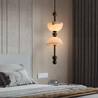 Lámpara de Araña Vintage para Techo Alto, Pequeña Lámpara LED para Habitación de Hotel, Lámpara de Fondo para Cabecera, Comedor, Entrada, Bar