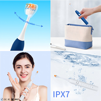 Produk populer 2025 produk baru sikat gelombang pintar lembut gelombang senyap perawatan mulut Vibrosonic sikat gigi listrik pemutih gigi