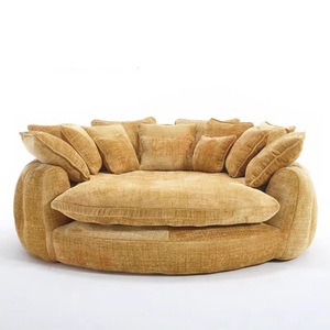 Italian Fabric Flannel Cover One Seat Lazy <b>Bed</b> Chair Modern Simplicity Design Sponge Removable Washable Shape Living Room - Product Image 1