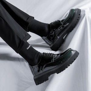 Zapatos de Vestir de Hombre con Punta Redonda, Moda 2025, Tendencia de Verano, Zapatos de Cuero para Boda, Zapatos de Vestir y Oxford - Product Image 4