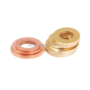 Fastener Din 7603 Copper Sealing Flat Washer M30 16mm 20mm Brass Qsn4-4-4 Sealing Washer