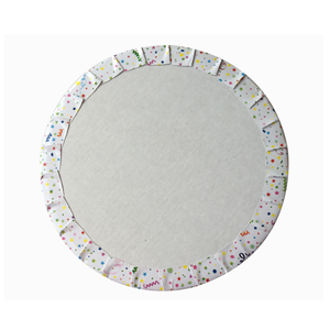 Planche à gâteau rond de 12 pouces/12mm d'épaisseur, modèle de tambour, épais, pour pâtisserie à réaliser soi-même, prix d'usine, <span class=keywords><strong>2022</strong></span> - Product Image 3