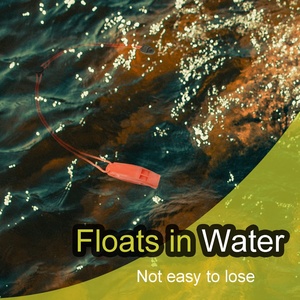 Silbato de Emergencia Fuerte para Deportes Acuáticos, <span class=keywords><strong>Buceo</strong></span>, Senderismo, Camping, Silbatos Naranjas con Cordón, Silbato de Emergencia - Product Image 6