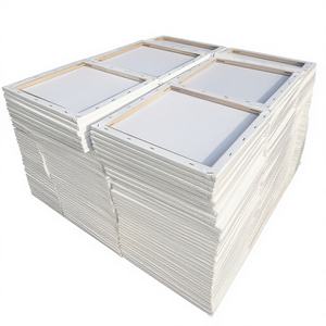 Marco para <span class=keywords><strong>Pintura</strong></span> al Óleo Blanco para Principiantes, Lienzo <span class=keywords><strong>de</strong></span> Algodón Puro para Práctica <span class=keywords><strong>de</strong></span> <span class=keywords><strong>Pintura</strong></span>, Tablero <span class=keywords><strong>de</strong></span> Dibujo en Blanco <span class=keywords><strong>de</strong></span> 5 cm <span class=keywords><strong>de</strong></span> Grosor para <span class=keywords><strong>Pintura</strong></span> Acrílica - Product Image 1