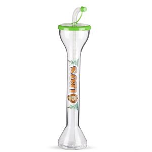 Vaso de PET de 600 ml con Logotipo Personalizado, Tipo Dumbbell, para Bebidas y Té con Leche, T0731, Directo de Fábrica en China - Product Image 2