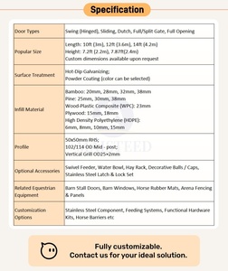 Écurie préfabriquée de haute qualité pour l'entraînement équestre et les clubs de courses professionnels, avec plusieurs options de style - Product Image 5
