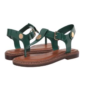 Sandales unisexes printemps-été antidérapantes à bout ouvert en PU avec semelle en caoutchouc plate et impression 3D, confortables pour la plage et la piscine - Product Image 1