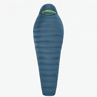 Sac de couchage en duvet hydrophobe, ultraléger, imperméable, pour le camping en plein air, sac de couchage de type momie, 800FP duvet de canard