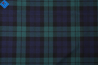 Tissu pour siège de voiture en plaid 25% laine 400GSM Wenhan |   Épaisseur 0,9 mm Premium pour la rénovation de l'intérieur des voitures de luxe
