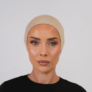 Classical muslim solid color under <b>hijab</b> <b>cap</b> soft Customizable Comfortable Stretchy Breathable Lightweight Modest - Product Image 2