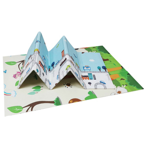 Alfombra plegable <span class=keywords><strong>para</strong></span> juegos de bebés, alfombra <span class=keywords><strong>para</strong></span> gatear, juguetes de puzle XPE <span class=keywords><strong>para</strong></span> niños, decoración suave <span class=keywords><strong>para</strong></span> habitación, almohadilla de actividades, alfombra <span class=keywords><strong>para</strong></span> juegos de <span class=keywords><strong>gimnasio</strong></span> - Product Image 4
