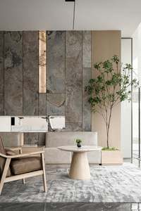 Plaques de parement en <span class=keywords><strong>ardoise</strong></span> naturelle ultra-minces (épaisseur 1-2 mm) – Écologiques, durables, design moderne pour murs extérieurs - Product Image 4