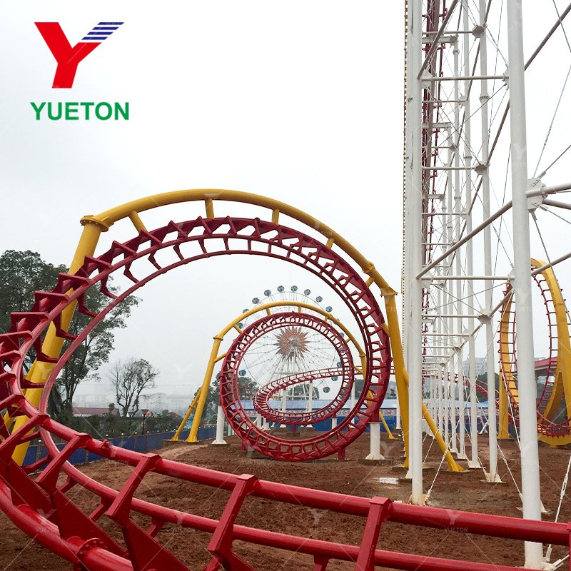 Commercial Roller Coaster Fairground Theme Park