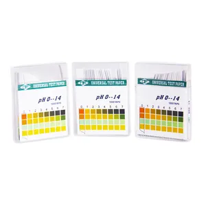 100 Strips Vloeibaar Water Ph Indicator Papier Ph Papier Test Strips Ph Papier 0-14