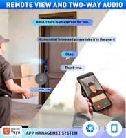 Cerradura Inteligente TTLock con Aplicación, Cerrojo Automático, Seguridad para el Hogar, Intercomunicador en Tiempo Real, Huella Digital, Cámara y Cerradura Digital