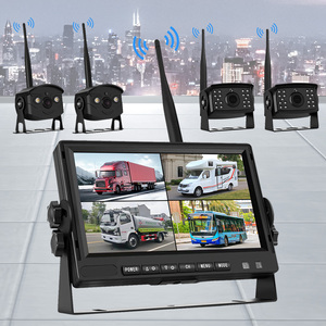 Sistema DVR AHD Inalámbrico de <span class=keywords><strong>7</strong></span>, 9 y 10 Pulgadas con Cámara de Tablero Cuádruple Integrada de <span class=keywords><strong>360</strong></span>°, Certificado ROHS, 720p, para Camiones y Remolques, 1 Año de Garantía - Product Image 3