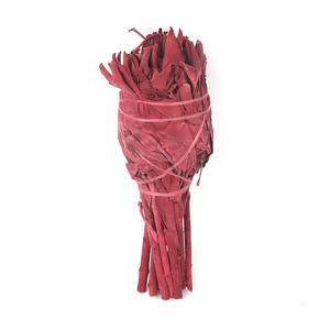 Bâtonnet de sauge blanche premium avec cèdre et cristal de quartz de sauge bleue - Ensemble de purification cérémonielle en coquille d'ormeau - Product Image 4