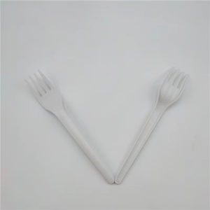 100% cplatable cplatable מזלג חד פעמי עבור מסיבות ואירועים סטים - Product Image 6