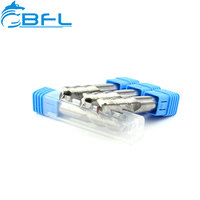 Fresa de 3 flautas de carburo ODM/OEM personalizada BFL para aluminio para operaciones de fresado