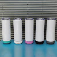 Gobelets à haut-parleur Bluetooth à sublimation de 20oz avec paille légère et couvercle Gobelet intelligent avec haut-parleur de musique