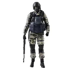 Custom Plastic Military Soldiers Toys PVC Movable Army Men Action Figures for Boys Kids