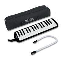 32 Key Melodica Piano Melodic Tube Keyboard Professional Pipe Harp Musical Instrument Gifts with Bag Strap Mouthpiece