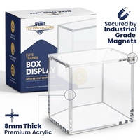 Boîte de rangement personnalisée Geling 2026 Fashion en acrylique pour boosters ETB, étui OEM Elite Trainer Box Pokémon avec couvercle magnétique