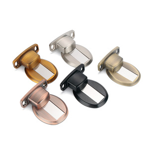 Butée de porte magnétique invisible en alliage de zinc Yuma pour porte en bois, design minimaliste - Product Image 5