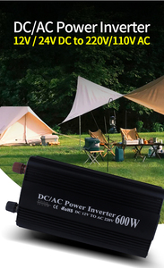 อินเวอร์เตอร์แปลงไฟสำหรับรถยนต์ไฟฟ้ากระแสตรง12V <span class=keywords><strong>220V</strong></span> 600W - Product Image 5