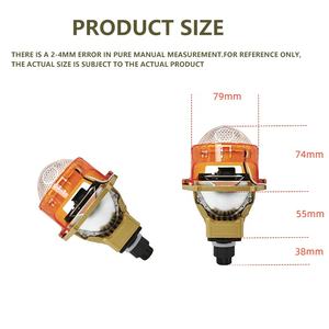 IDISON T10RW Lente de proyector de fábrica de 3 pulgadas 12V 55W Luz de circulación diurna Señal de giro para Hilux <span class=keywords><strong>Prius</strong></span> Señal de giro de coche billed - Product Image 5