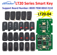 Placa PCB Universal Lonsdor LT20-04 LT20 para Llave Inteligente 8A+4D Compatible con K518 K518ISE KH100+ KW100 BSKG