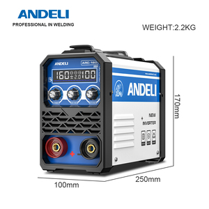 <span class=keywords><strong>ANDELI</strong></span> <span class=keywords><strong>ANDELI</strong></span> ARC-160 Machine à souder à l'arc portable domestique 110V-240V 2 en 1 MMA LIFT <span class=keywords><strong>TIG</strong></span> 160A IGBT <span class=keywords><strong>DC</strong></span> - Product Image 6