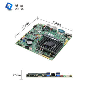 เมนบอร์ดมินิไอทีเอ็กซ์แบบตั้งโต๊ะใหม่ รองรับ DDR4 2x SATA Intel I3-7100U 2.4GHz ดูอัลคอร์ 2 พอร์ต COM <span class=keywords><strong>LAN</strong></span> VGA LVDS EDP USB รับประกัน 3 ปี - Product Image 5