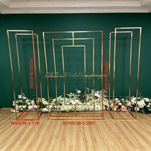 DKB New Arrival Professional Modern Metal Arched <b>Mirrors</b> Set Green Wall Decorative Standalone <b>Panels</b> Interior Design Wedding - Product Image 2