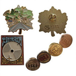 Venta al por mayor, proveedor de alfileres de metal <span class=keywords><strong>sin</strong></span> mínimo, alfileres de esmalte de <span class=keywords><strong>libro</strong></span> con purpurina, alfiler de insignia - Product Image 1
