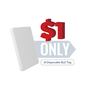 Minew Thẻ Ble Dùng Một Lần I6 Đèn Hiệu Theo Dõi Tài Sản Trong Nhà Siêu Mỏng Ibeacon 4.0 Với SDK - Product Image 1