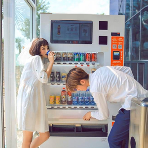 เครื่องจำหน่ายสินค้าอัตโนมัติแบบกำหนดเองสำหรับสินค้าขายปลีกในยุโรป อเมริกา อาหารและเครื่องดื่มยอดนิยม ขนมขบเคี้ยวจากจีน ขายเครื่องจำหน่ายสินค้าอัตโนมัติ - Product Image 5