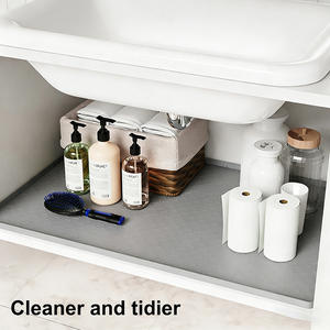 Tapis <span class=keywords><strong>de</strong></span> protection en silicone pour évier, sous-évier, en forme <span class=keywords><strong>de</strong></span> ruche, imperméable, pour cuisine et salle <span class=keywords><strong>de</strong></span> bain - Product Image 3