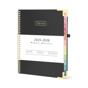 Sổ kế hoạch cá nhân hóa chất lượng cao 2025 2026, in theo tuần, theo tháng, khổ A5, sổ nhật ký tùy chỉnh - Product Image 2