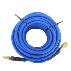 Manguera de Aire de PVC de 3/8 Pulgadas por 50 Pies, 300 PSI, Resistente, Ligera y Antitorsión, con Conector Rápido Industrial de 1/4 de Pulgada - Product Image 4