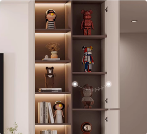 Luxury Modern <strong>TV</strong> Cabinet <strong>for</strong> Living Room Home Furniture Integrated Storage Wine Bookcase Custom Background <strong>Wall</strong> Cabinet - Product Image 3