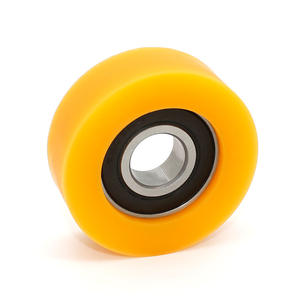 Suministro Directo de Fábrica de Poleas de Correa de Plástico TPU 6203 Resistentes al Desgaste y de Bajo Ruido con Rodamientos y Ruedas Giratorias - Product Image 1